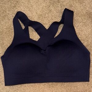 Lululemon Women's Navy Blue Sports Bra